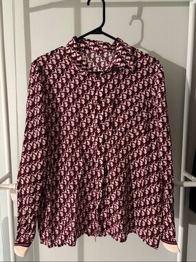Dior logo style Blouse